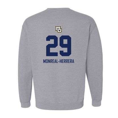 Marquette - NCAA Men's Soccer : Jonathan Monreal-Herrera - Crewneck Sweatshirt