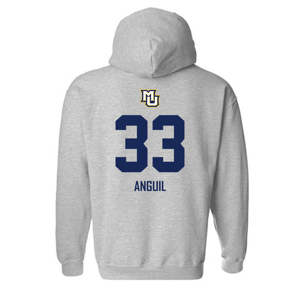 Marquette - NCAA Men's Soccer : Gabriel Anguil - Sports Shersey Hooded Sweatshirt