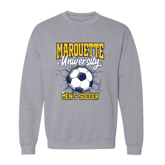 Marquette - NCAA Men's Soccer : Renan Luglio Salum - Sports Shersey Crewneck Sweatshirt