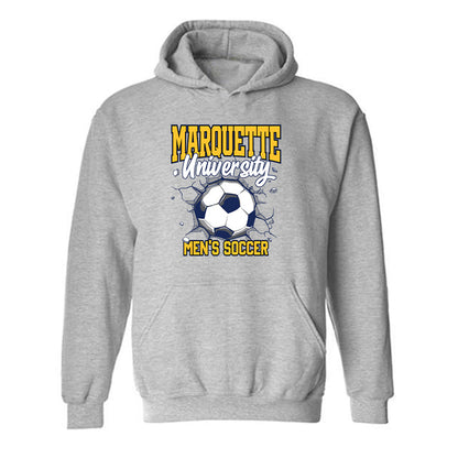 Marquette - NCAA Men's Soccer : Jonathan Monreal-Herrera - Sports Shersey Hooded Sweatshirt-0