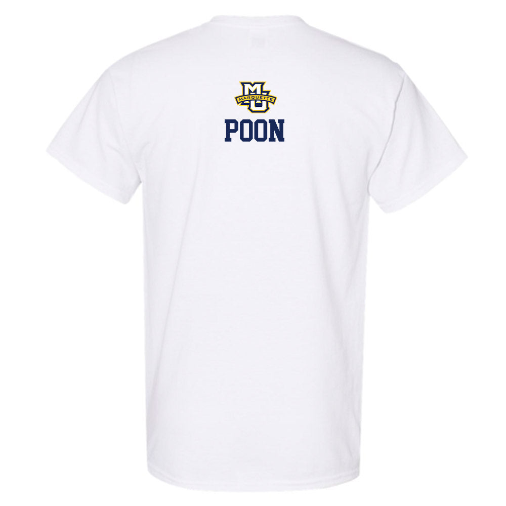 Marquette - NCAA Women's Tennis : Maria Poon - Generic Sports Shersey T-Shirt-1