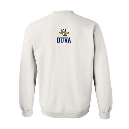 Marquette - NCAA Women's Tennis : Elena Duva - Generic Sports Shersey Crewneck Sweatshirt-1