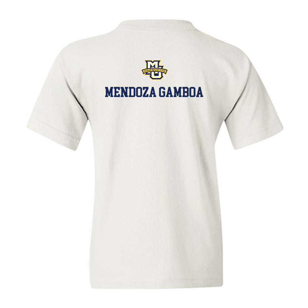 Marquette - NCAA Women's Tennis : Luciana Mendoza Gamboa - Generic Sports Shersey Youth T-Shirt-1