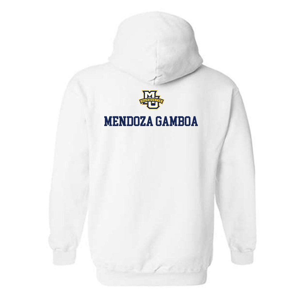 Marquette - NCAA Women's Tennis : Luciana Mendoza Gamboa - Generic Sports Shersey Hooded Sweatshirt-1