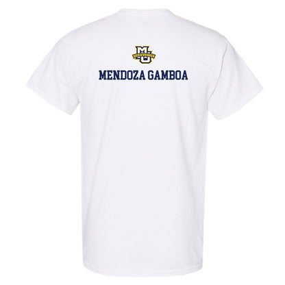 Marquette - NCAA Women's Tennis : Luciana Mendoza Gamboa - Generic Sports Shersey T-Shirt-1