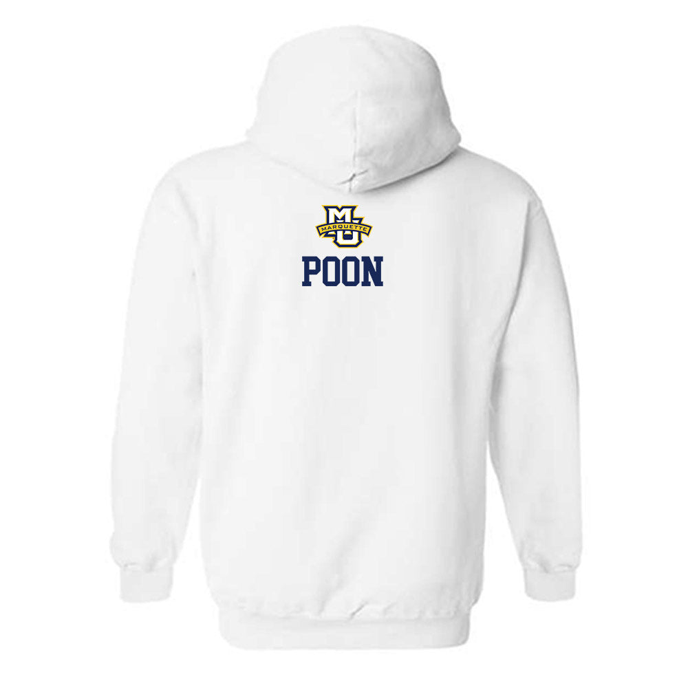 Marquette - NCAA Women's Tennis : Maria Poon - Generic Sports Shersey Hooded Sweatshirt-1