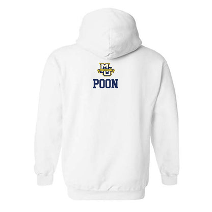 Marquette - NCAA Women's Tennis : Maria Poon - Generic Sports Shersey Hooded Sweatshirt-1