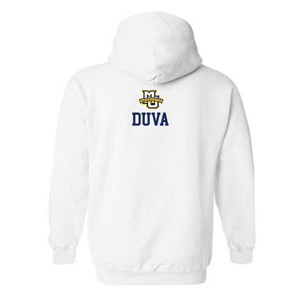 Marquette - NCAA Women's Tennis : Elena Duva - Generic Sports Shersey Hooded Sweatshirt-1