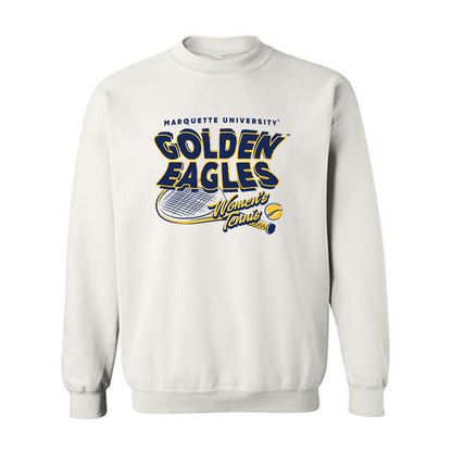 Marquette - NCAA Women's Tennis : Elena Duva - Generic Sports Shersey Crewneck Sweatshirt-0