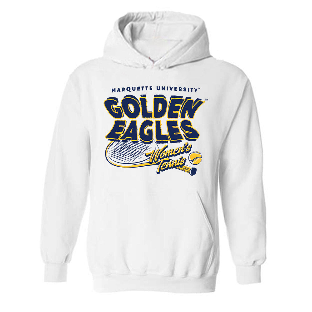 Marquette - NCAA Women's Tennis : Luciana Mendoza Gamboa - Generic Sports Shersey Hooded Sweatshirt-0