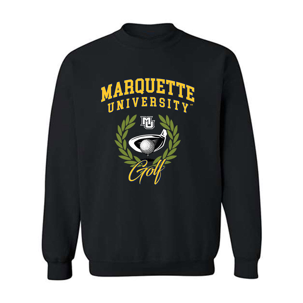 Marquette - NCAA Men's Golf : Max Lyons - Generic Sports Shersey Crewneck Sweatshirt