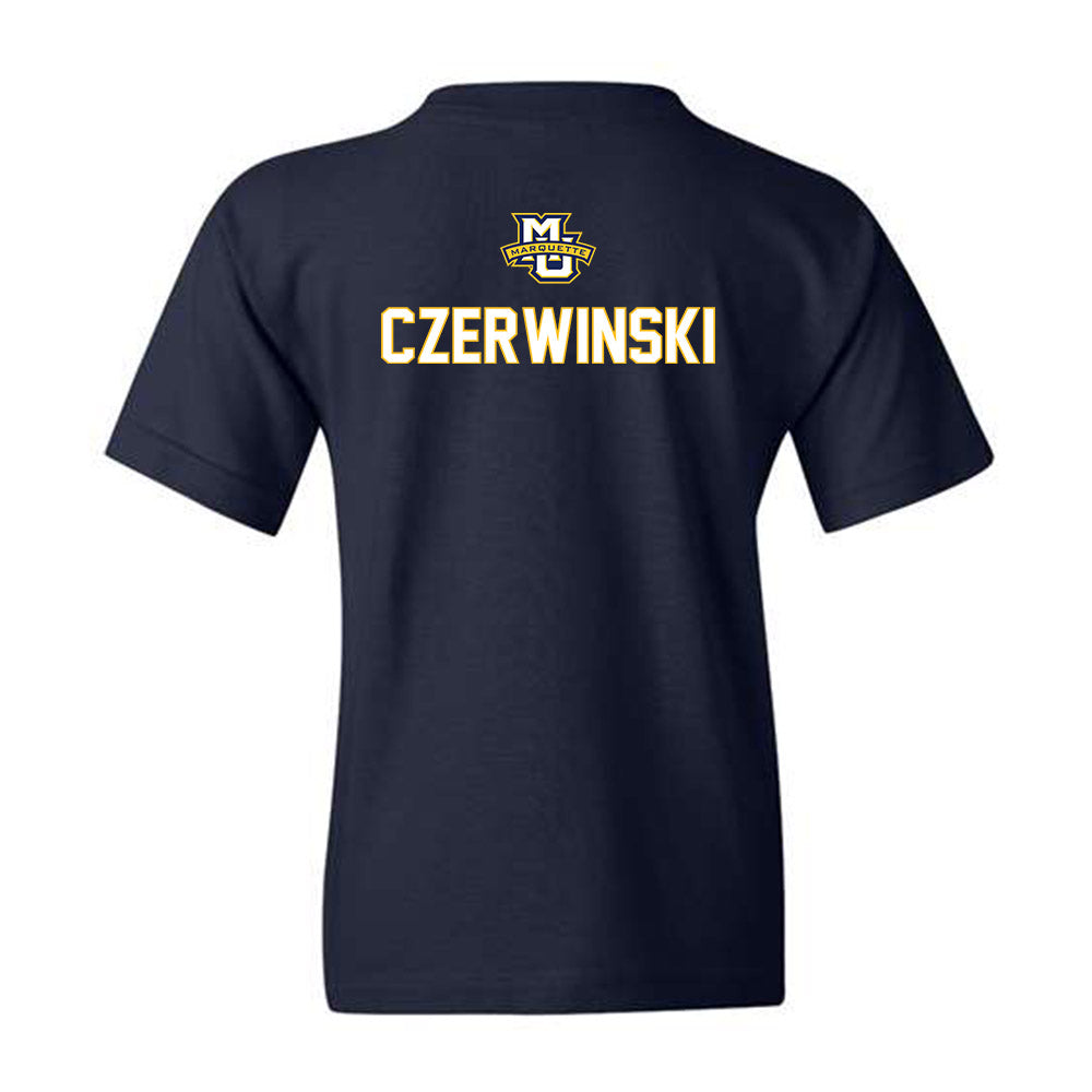 Marquette - NCAA Men's Track & Field : Russell Czerwinski - Generic Sports Shersey Youth T-Shirt