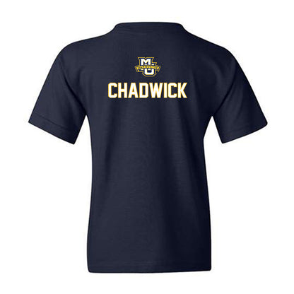 Marquette - NCAA Men's Track & Field : Jack Chadwick - Generic Sports Shersey Youth T-Shirt-1