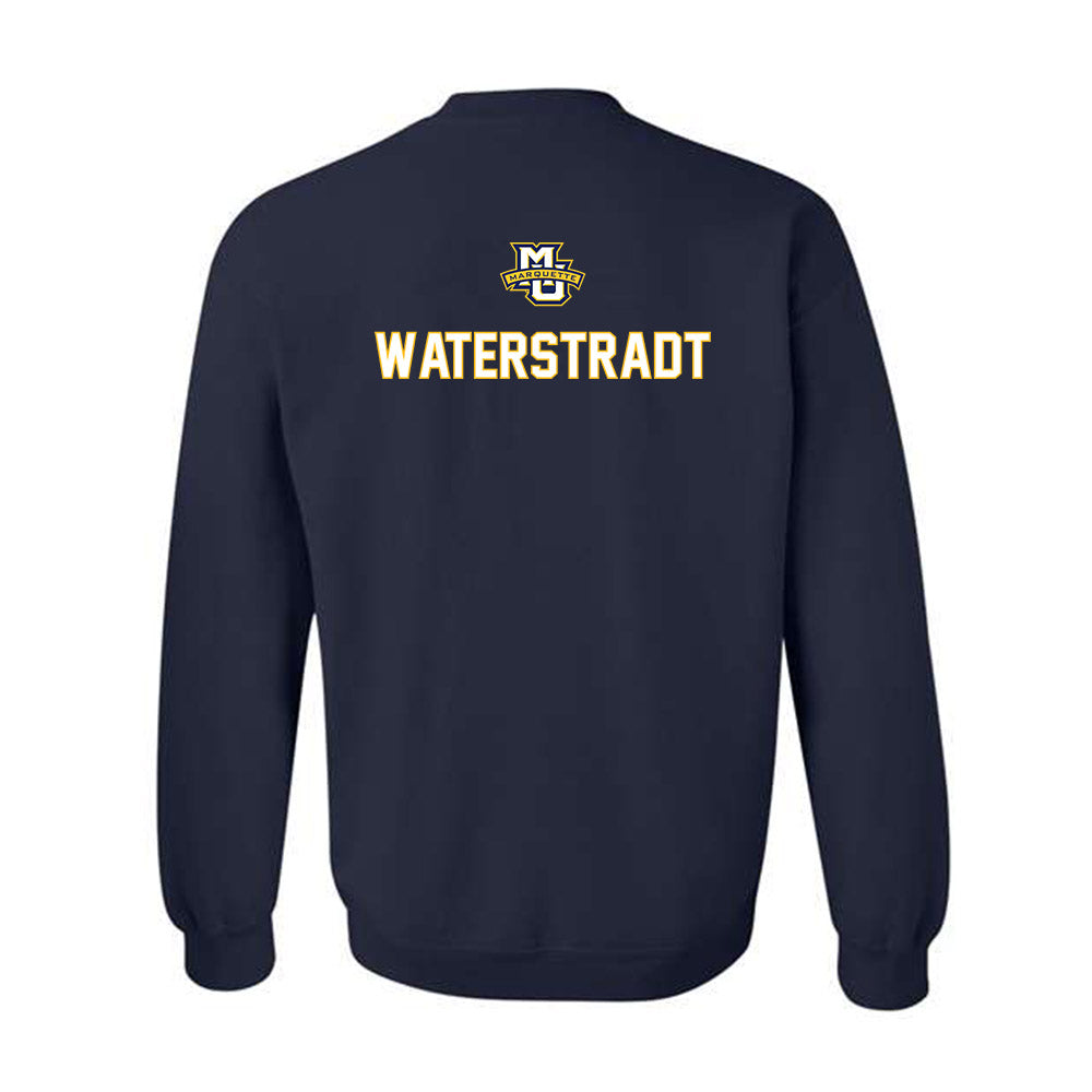 Marquette - NCAA Men's Track & Field : Will Waterstradt - Generic Sports Shersey Crewneck Sweatshirt-1