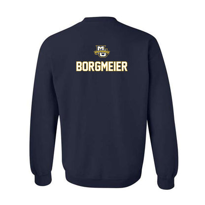 Marquette - NCAA Men's Track & Field : Max Borgmeier - Generic Sports Shersey Crewneck Sweatshirt-1
