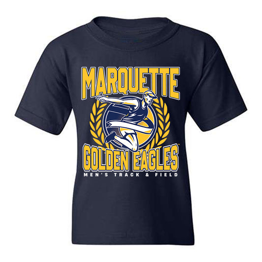 Marquette - NCAA Men's Track & Field : Mason Cornwell - Generic Sports Shersey Youth T-Shirt-0