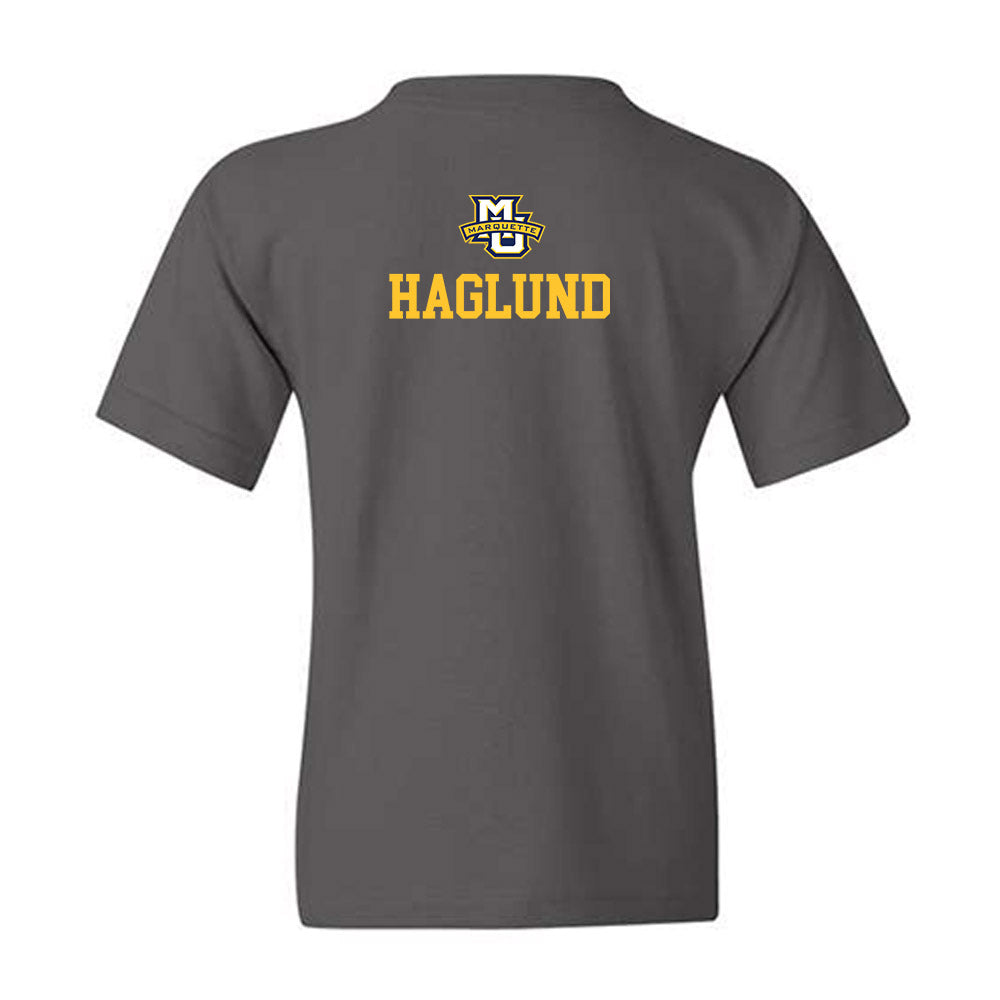 Marquette - NCAA Women's Cross Country : Paige Haglund - Generic Sports Shersey Youth T-Shirt-1