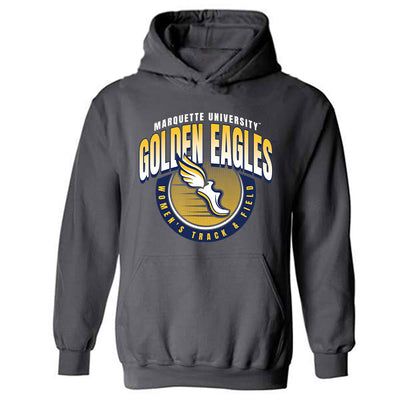 Marquette - NCAA Women's Cross Country : Kaylie Earl - Generic Sports Shersey Hooded Sweatshirt-0