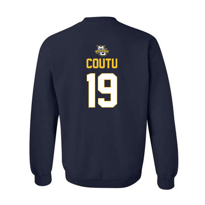 Marquette - NCAA Men's Lacrosse : Connor Coutu - Sports Shersey Crewneck Sweatshirt-1