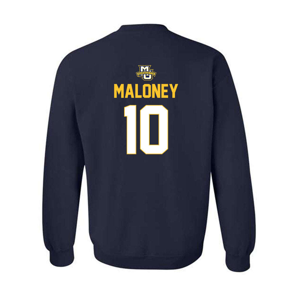 Marquette - NCAA Men's Lacrosse : Colin Maloney - Sports Shersey Crewneck Sweatshirt