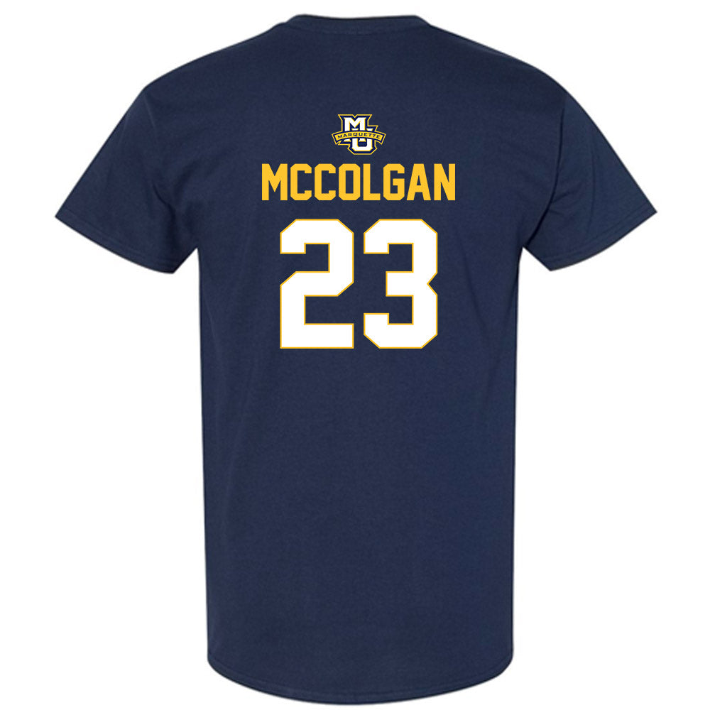 Marquette - NCAA Men's Lacrosse : PJ McColgan - Sports Shersey T-Shirt-1