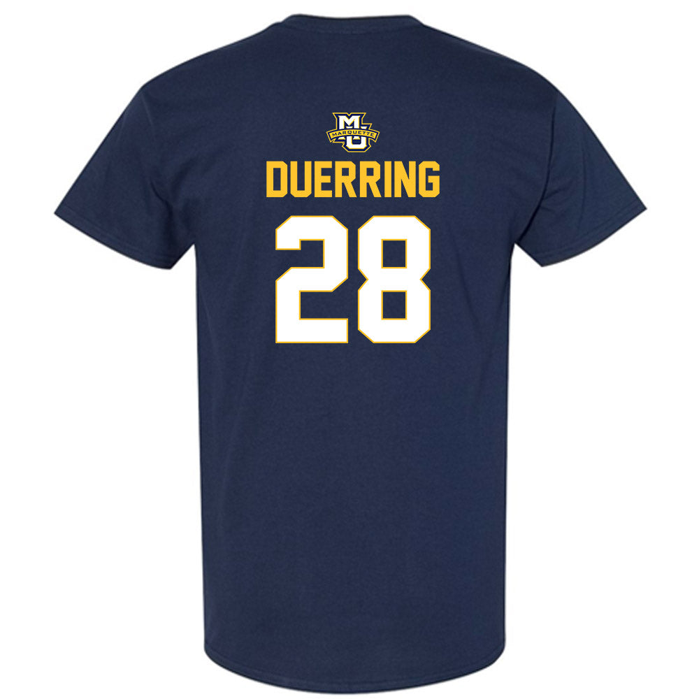 Marquette - NCAA Men's Lacrosse : Brock Duerring - Sports Shersey T-Shirt-1