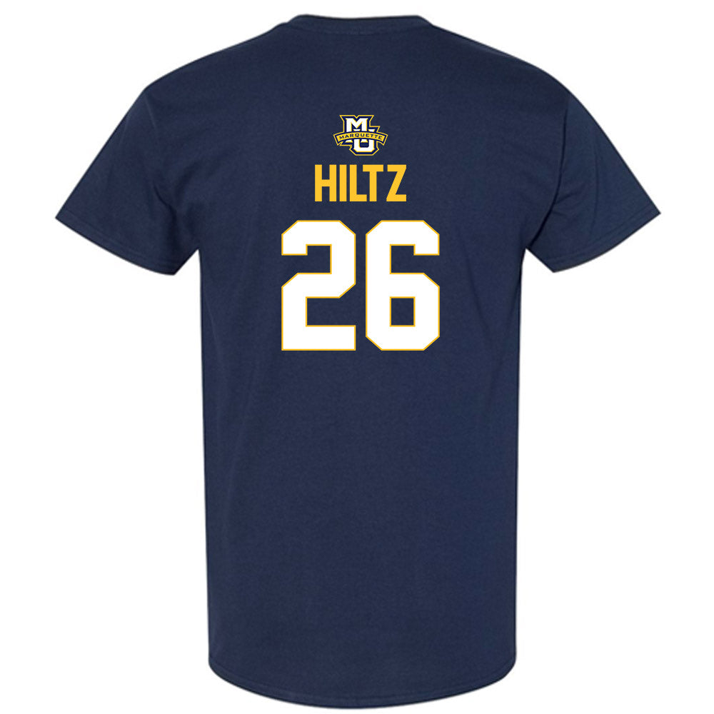 Marquette - NCAA Men's Lacrosse : Hayden Hiltz - Sports Shersey T-Shirt