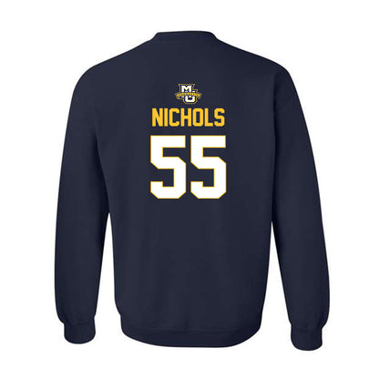 Marquette - NCAA Men's Lacrosse : Jackson Nichols - Sports Shersey Crewneck Sweatshirt