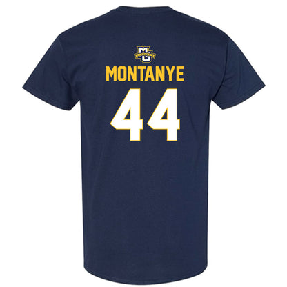 Marquette - NCAA Men's Lacrosse : Luke Montanye - Sports Shersey T-Shirt-1