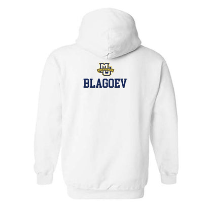 Marquette - NCAA Men's Tennis : Kristian Blagoev - Generic Sports Shersey Hooded Sweatshirt