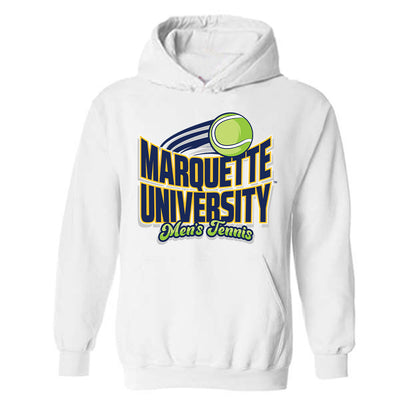 Marquette - NCAA Men's Tennis : Evan Glebov - Generic Sports Shersey Hooded Sweatshirt