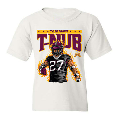 Minnesota - NCAA Football : Tyler Nubin Defensive Back Youth T-Shirt