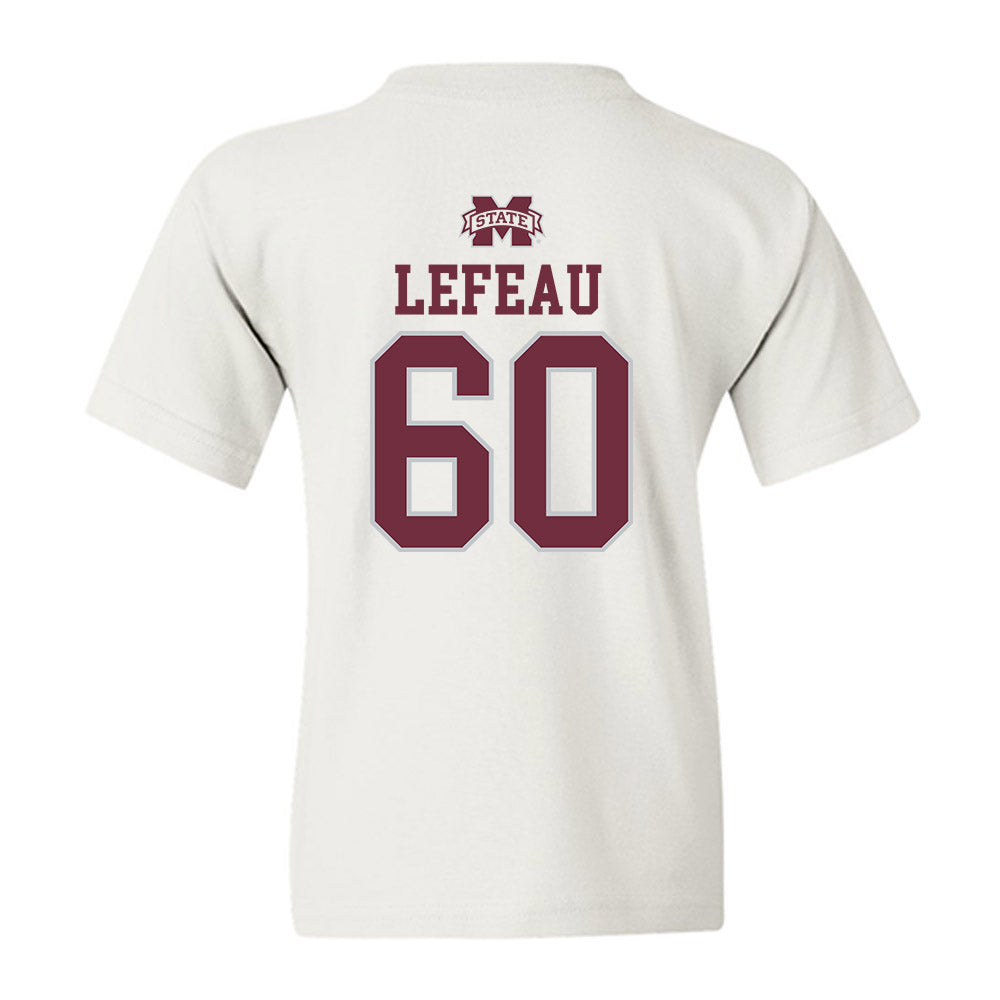 Mississippi State - NCAA Football : Matthew Lefeau - Classic Shersey Youth T-Shirt-1