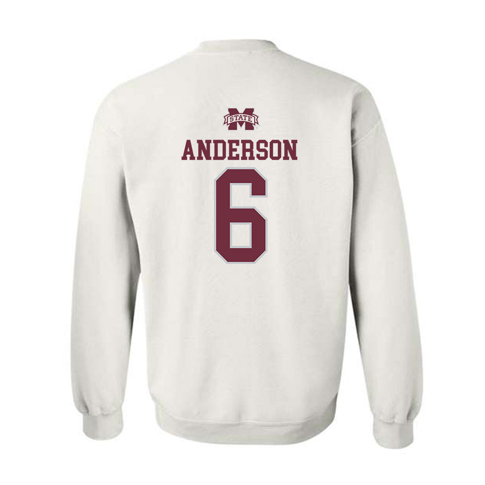 Mississippi State - NCAA Football : Deonte Anderson - Classic Shersey Crewneck Sweatshirt-1