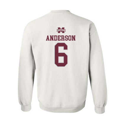 Mississippi State - NCAA Football : Deonte Anderson - Classic Shersey Crewneck Sweatshirt-1