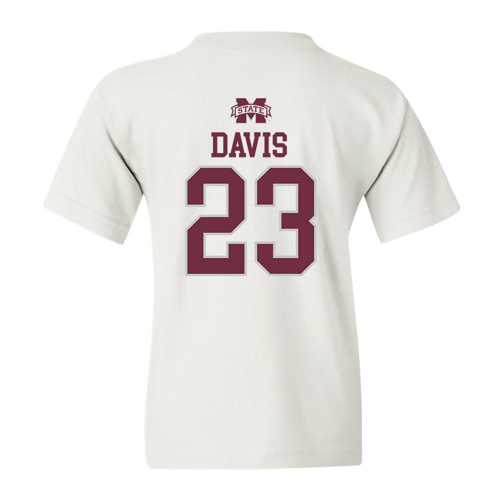Mississippi State - NCAA Football : SetH Davis - Youth T-Shirt
