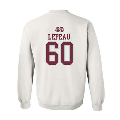 Mississippi State - NCAA Football : Matthew Lefeau - Classic Shersey Crewneck Sweatshirt-1