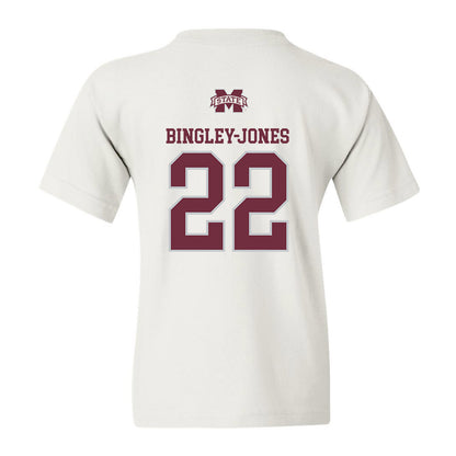 Mississippi State - NCAA Football : Kedrick Bingley-Jones - Youth T-Shirt