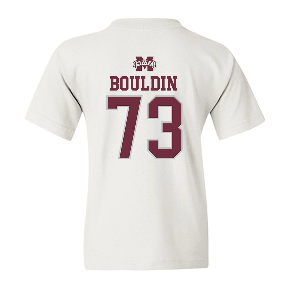 Mississippi State - NCAA Football : Jaekwon Bouldin - Classic Shersey Youth T-Shirt-1