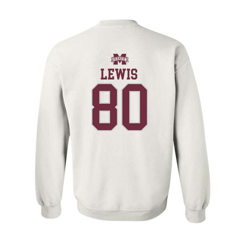Mississippi State - NCAA Football : Anson Lewis - Classic Shersey Crewneck Sweatshirt-1