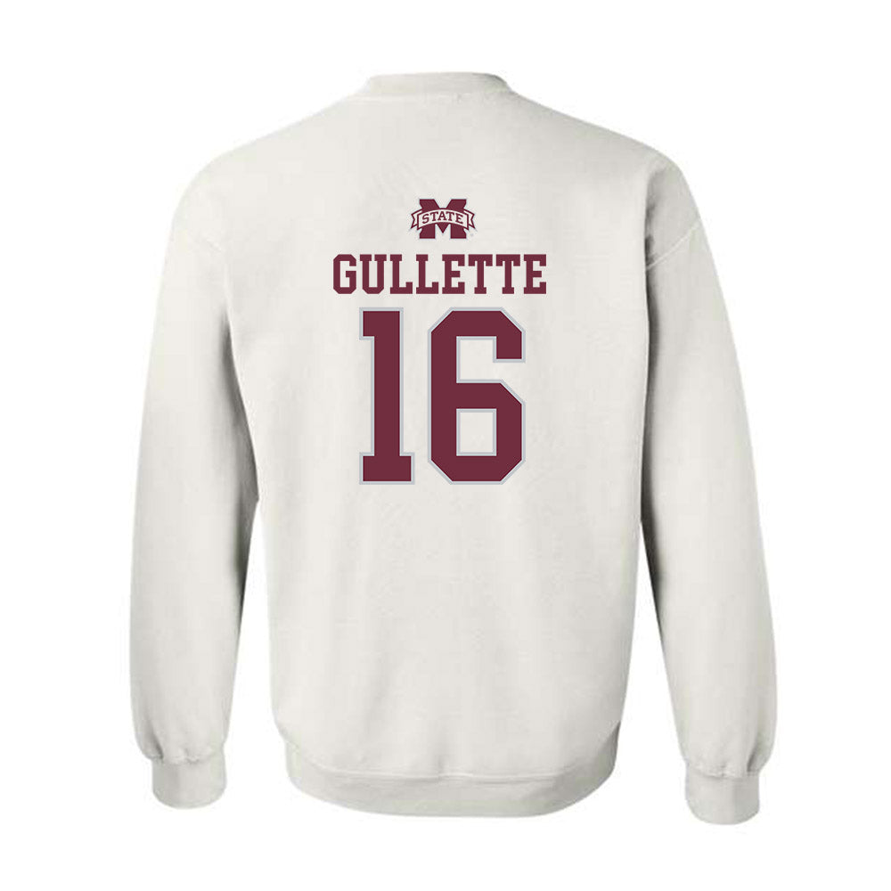 Mississippi State - NCAA Football : Derion Gullette - Classic Shersey Crewneck Sweatshirt-1