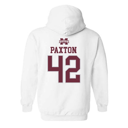 Mississippi State - NCAA Football : Sam Paxton - Classic Shersey Hooded Sweatshirt-1