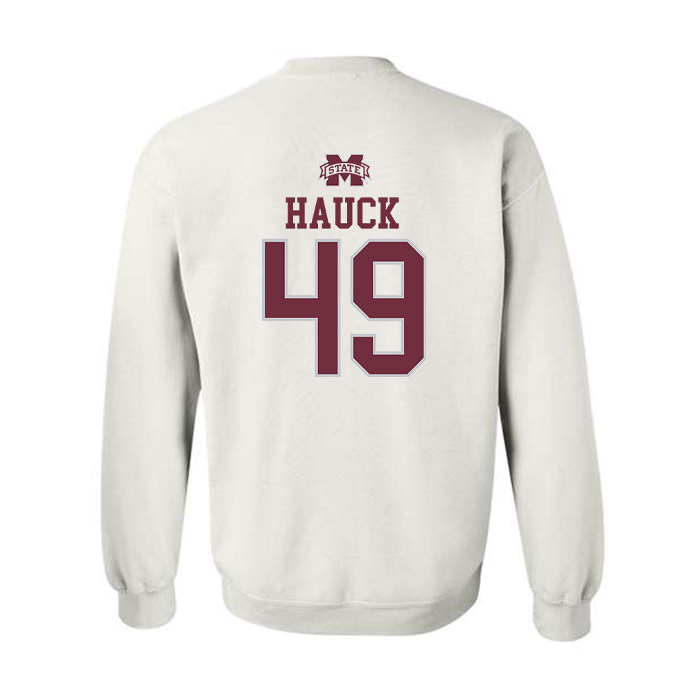 Mississippi State - NCAA Football : Marlon Hauck - Classic Shersey Crewneck Sweatshirt