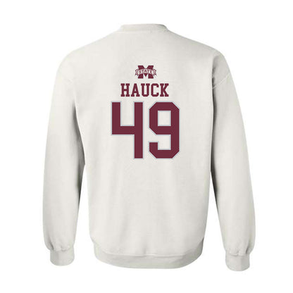 Mississippi State - NCAA Football : Marlon Hauck - Classic Shersey Crewneck Sweatshirt