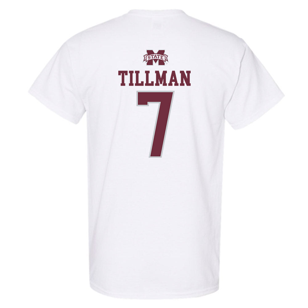 Mississippi State - NCAA Football : Zakari Tillman - Classic Shersey T-Shirt-1