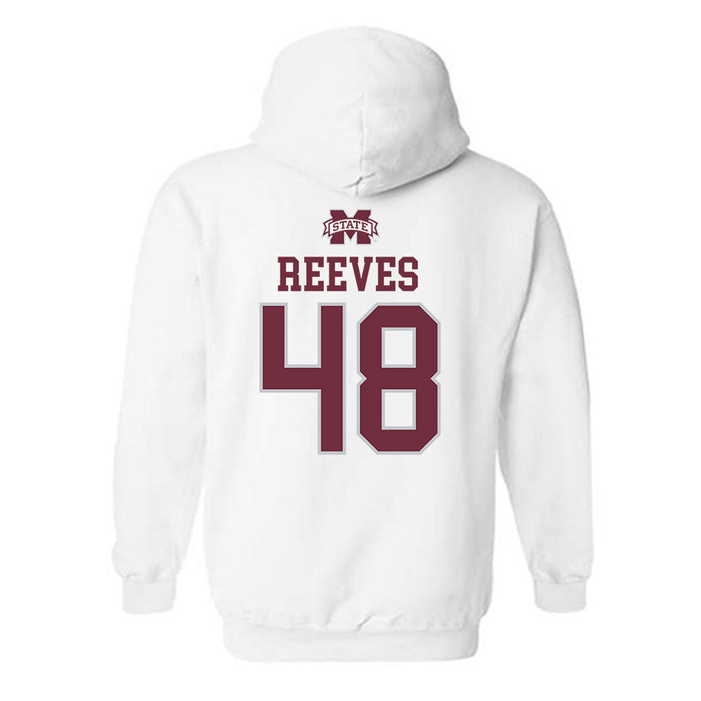 Mississippi State - NCAA Football : Turner Reeves - Classic Shersey Hooded Sweatshirt-1