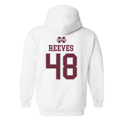 Mississippi State - NCAA Football : Turner Reeves - Classic Shersey Hooded Sweatshirt-1
