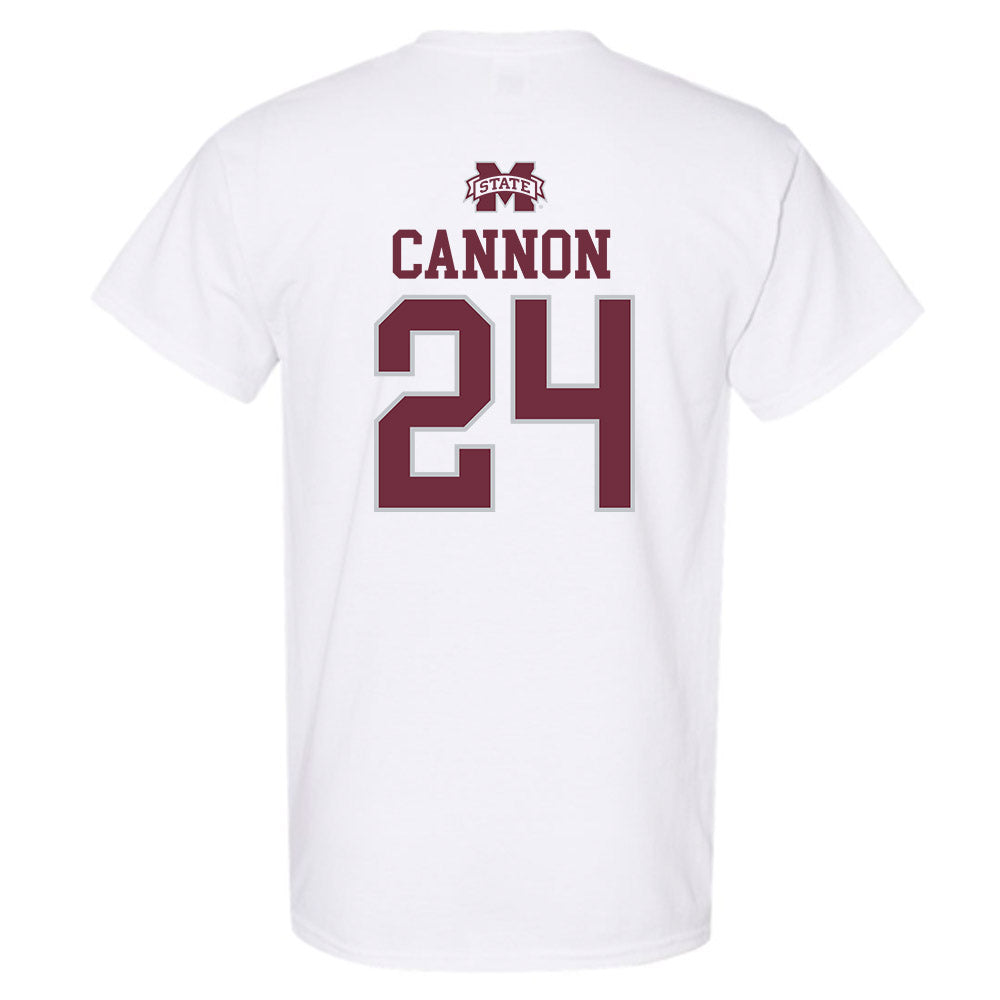 Mississippi State - NCAA Football : Elijah Cannon - T-Shirt