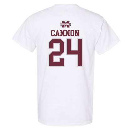 Mississippi State - NCAA Football : Elijah Cannon - T-Shirt