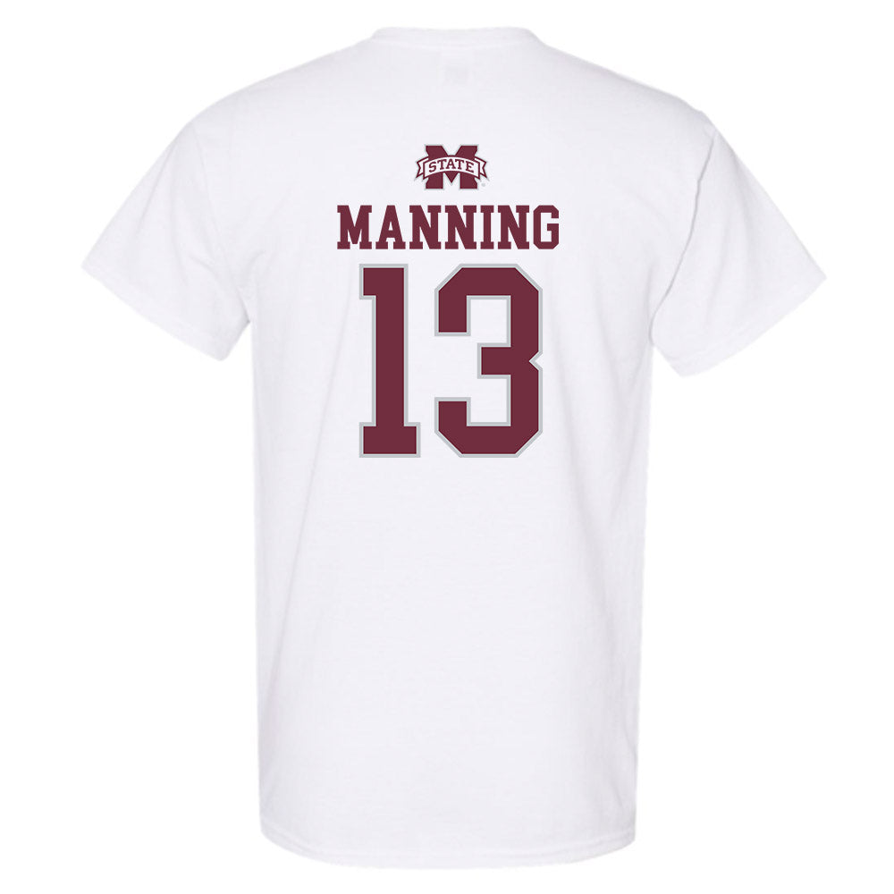 Mississippi State - NCAA Football : Jahron Manning - Classic Shersey T-Shirt-1